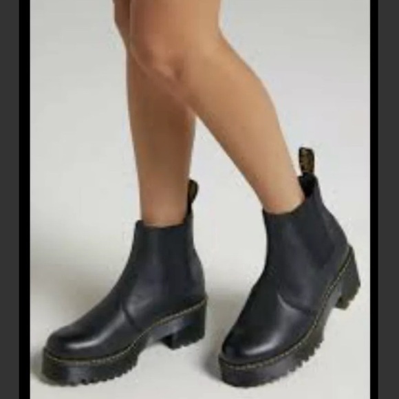 New Dr Martens Rometty Black Boots Size 7, 9 - Picture 3 of 17